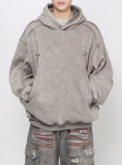 ピグメントステッチフーディ