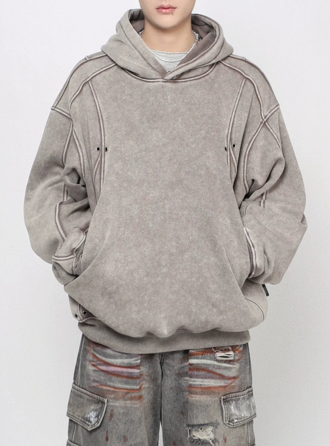 ピグメントステッチフーディ