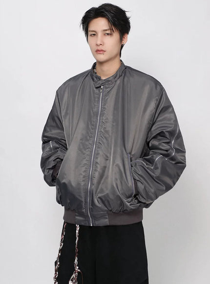 ジッパーショートジャケット