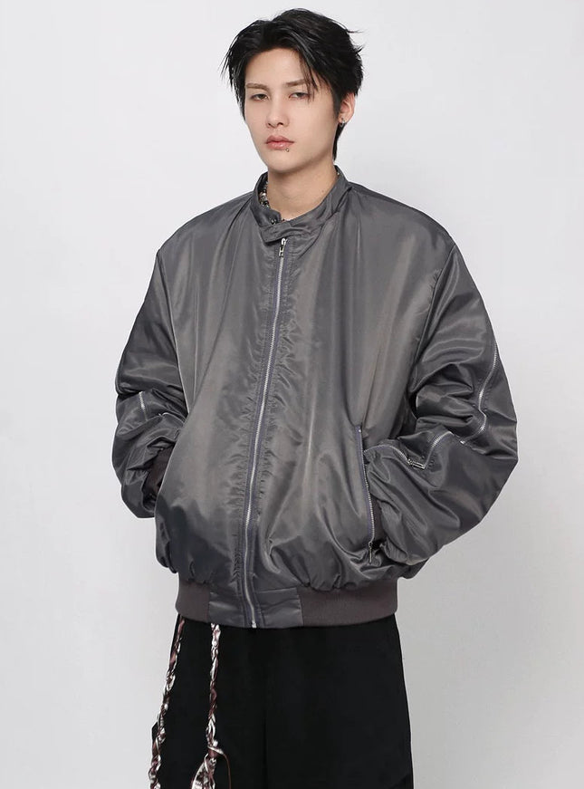 ジッパーショートジャケット