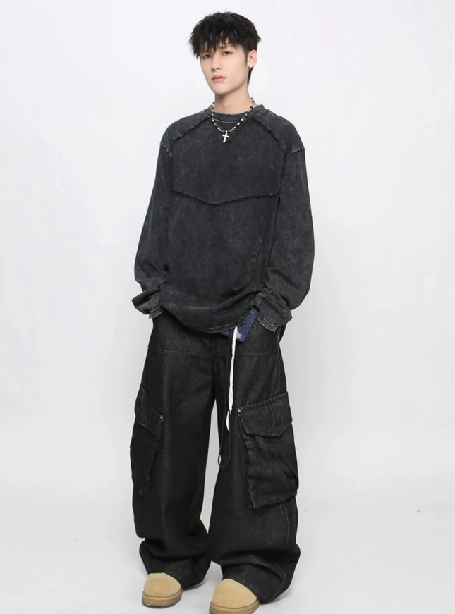 ストリートルーズウォッシュドロングスリーブ