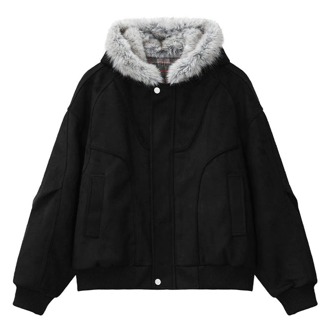 ダークファーショートダウン