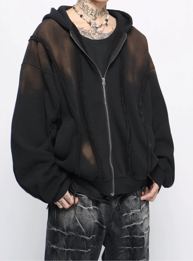 ブリーチシャドウジップパーカー