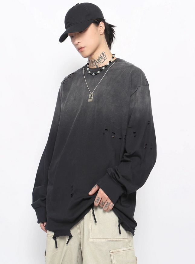 ダークディストレスプルオーバー