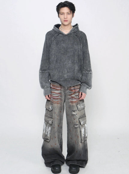 リブニットフーディ