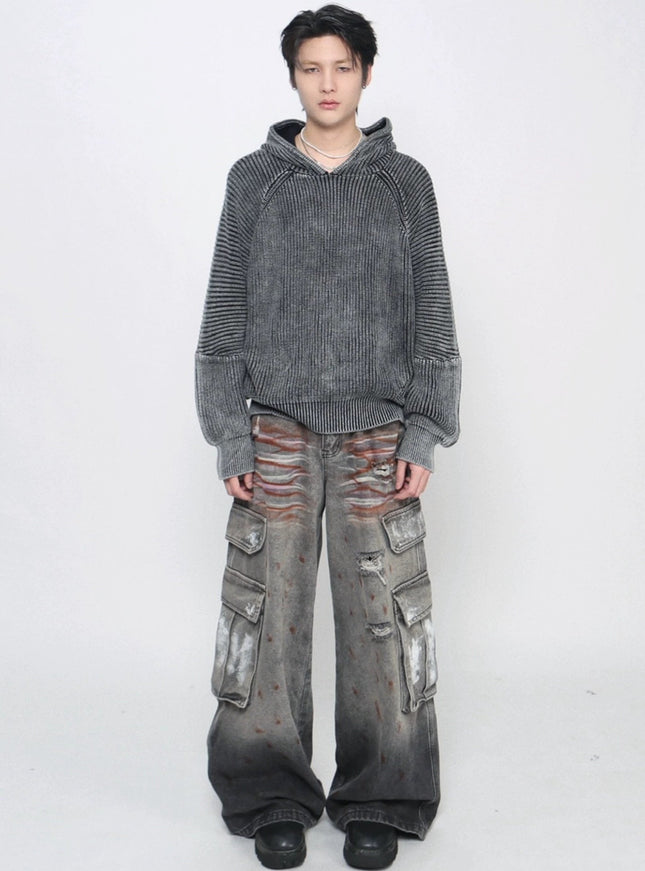 リブニットフーディ