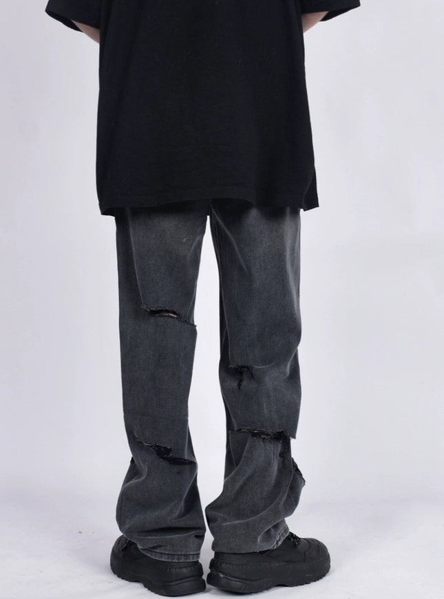 ダメージウォッシュデニム