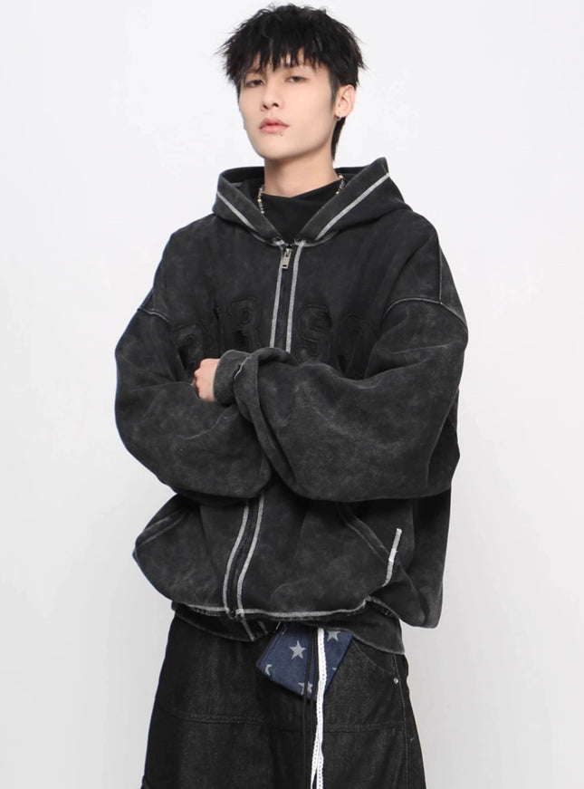 ストリートユースジップパーカー