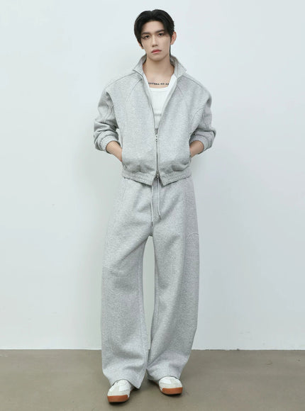 ワイドスウェットパンツ