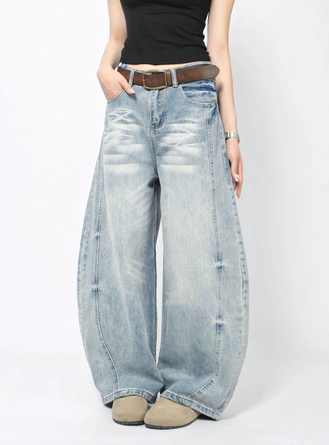 バルーンワイドヴィンテージデニム
