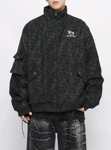 ミリタリースタンドブルゾン