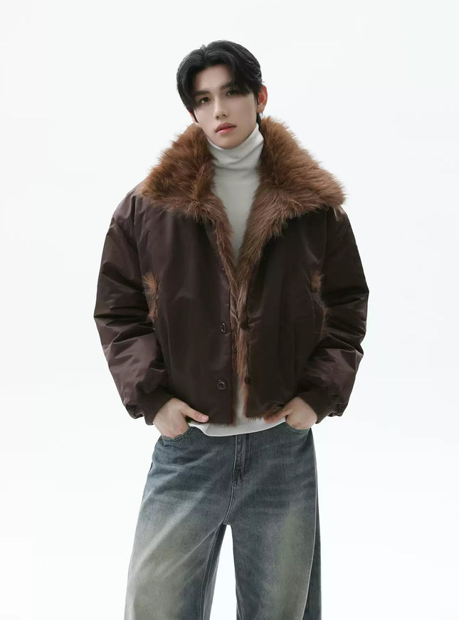 ファーカラージャケット