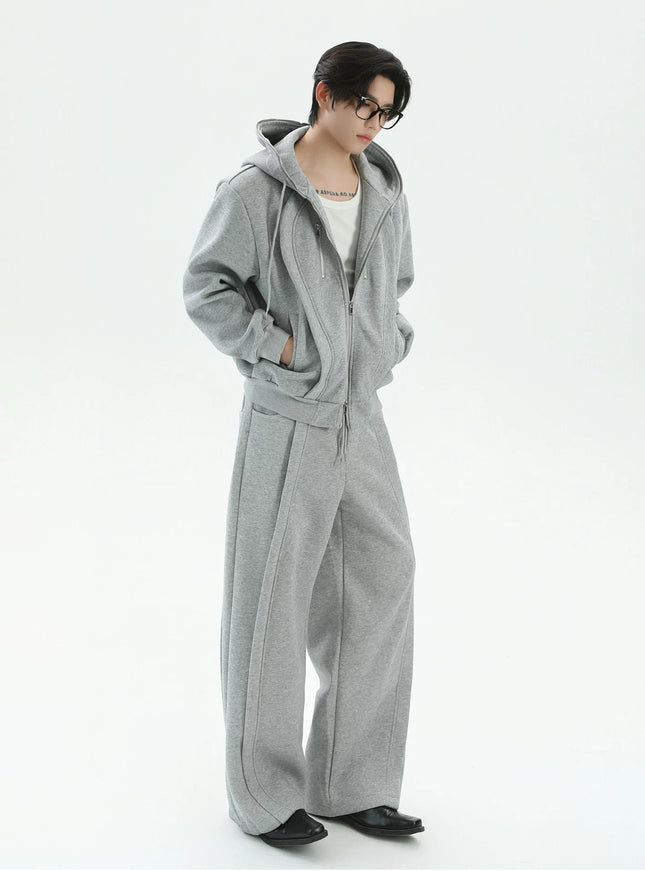 ルーズラインスウェットパンツ