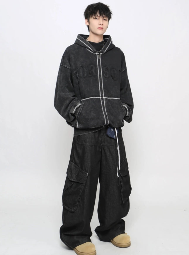 ストリートユースジップパーカー