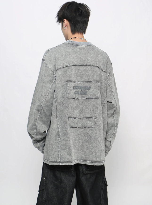 ストリートルーズウォッシュドロングスリーブ