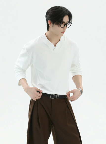 シンプルカジュアルトップス