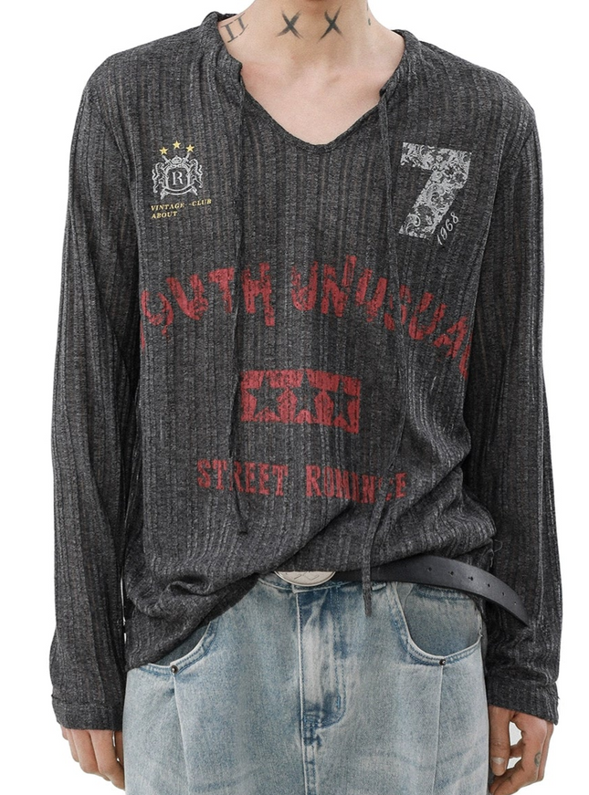 ウォッシュドグランジトップス