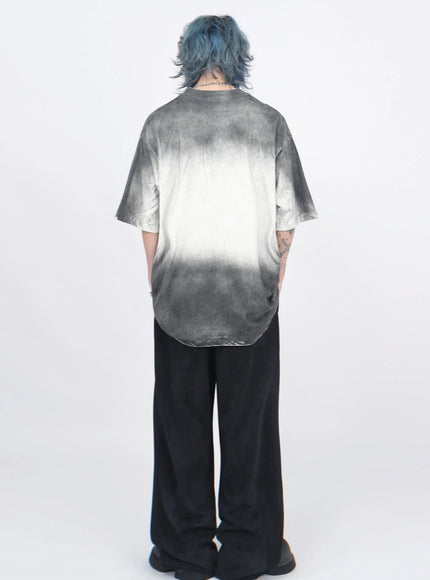 レタープリントTシャツ