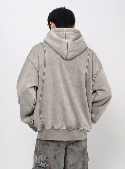 ピグメントステッチフーディ