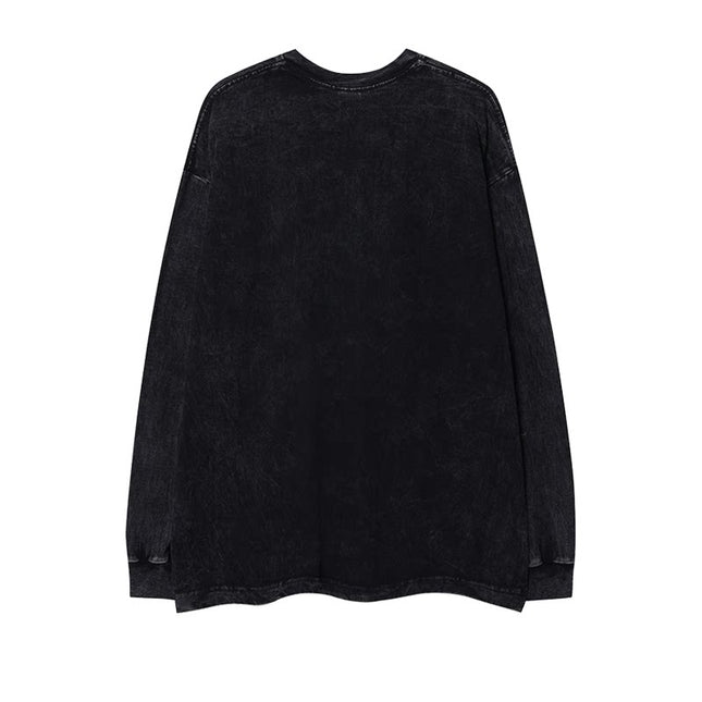 レターウォッシュロングTシャツ