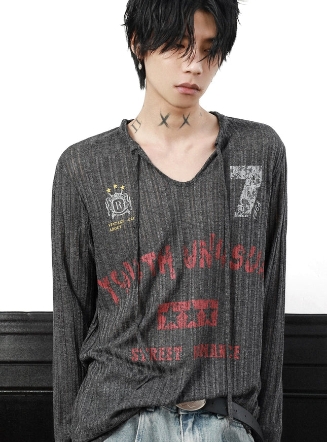 ウォッシュドグランジトップス