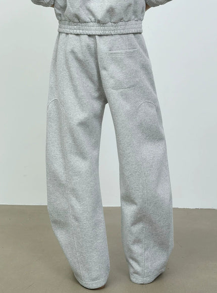 ワイドスウェットパンツ