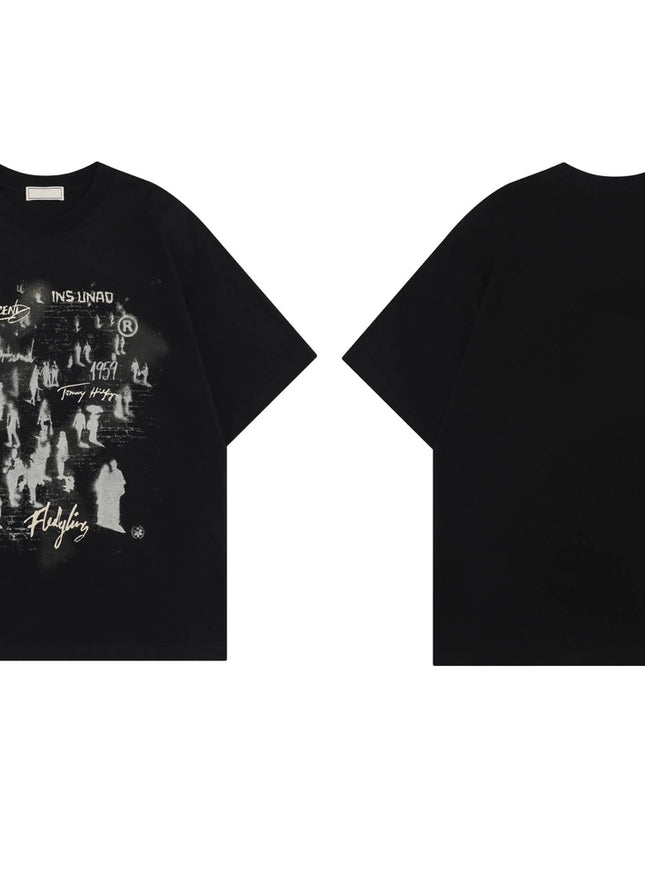 レトロカップルTシャツ