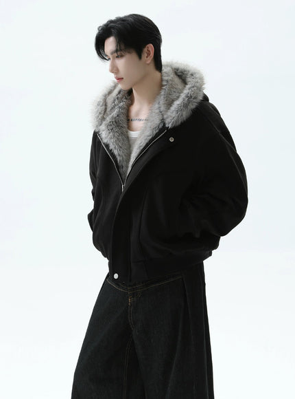 ダークファーショートダウン