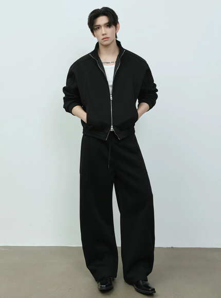 ワイドスウェットパンツ