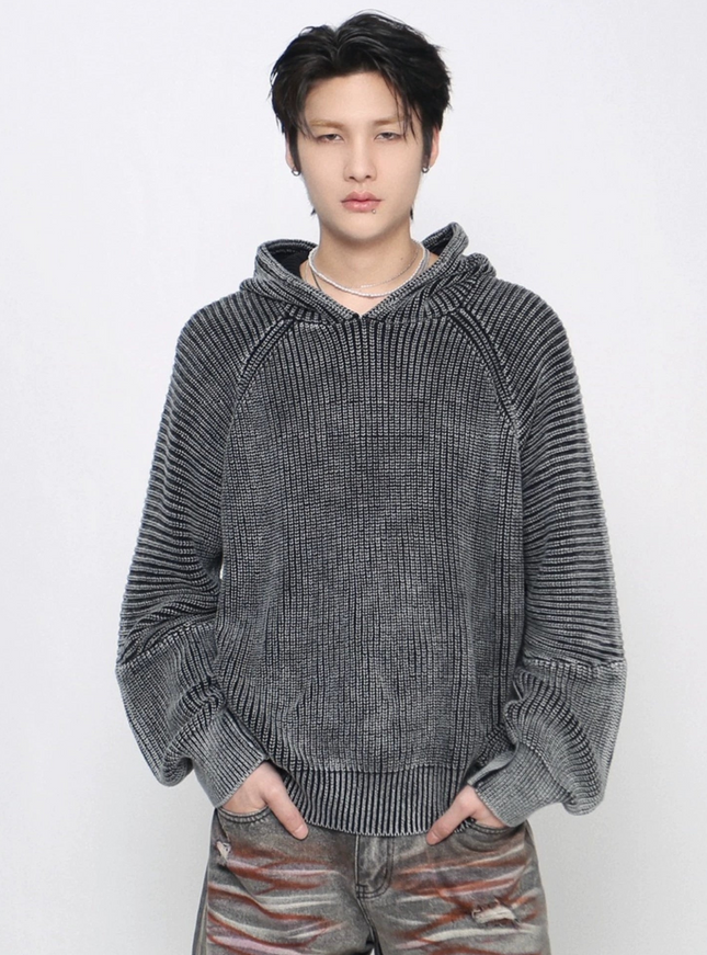 リブニットフーディ