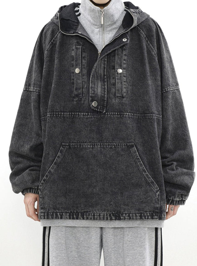 ウォッシュアノラックフーディー