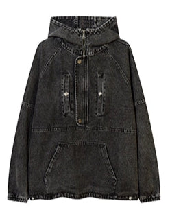 ウォッシュアノラックフーディー