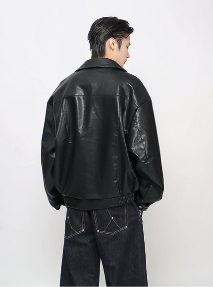 KRストリートレザージャケット