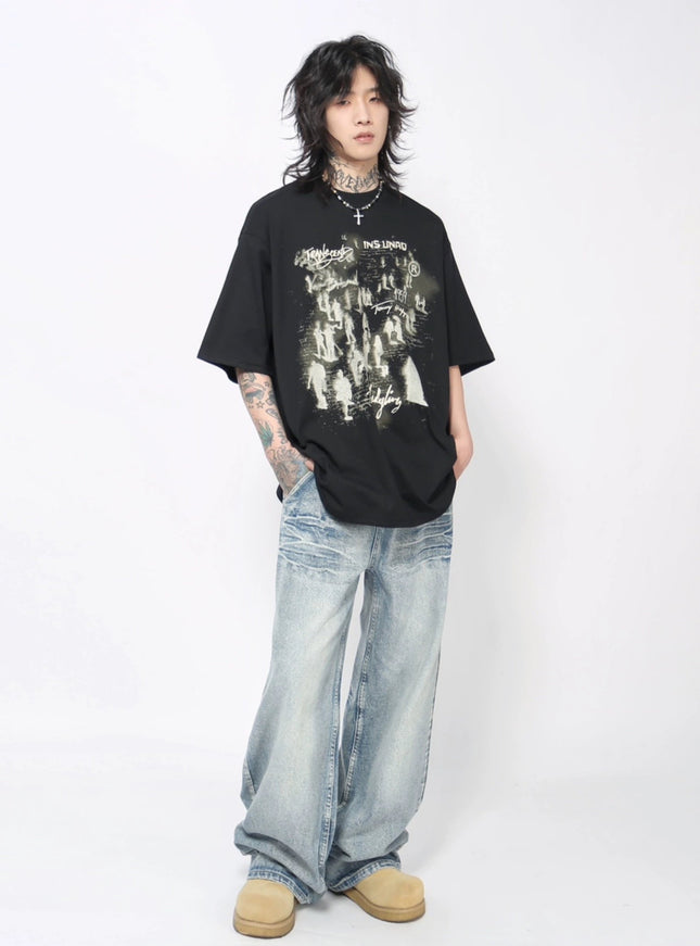 レトロカップルTシャツ