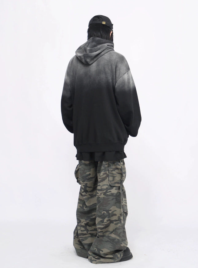 ダークトーングラフィックパーカー