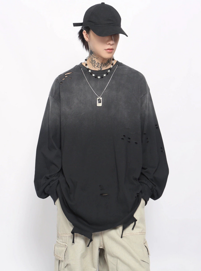 ダークディストレスプルオーバー