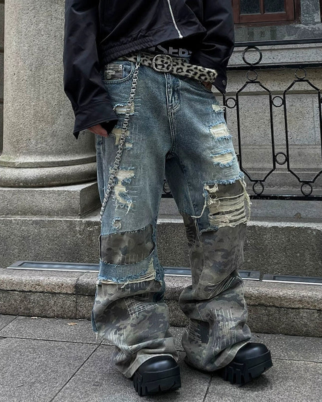 アーバンリメイクダメージデニム