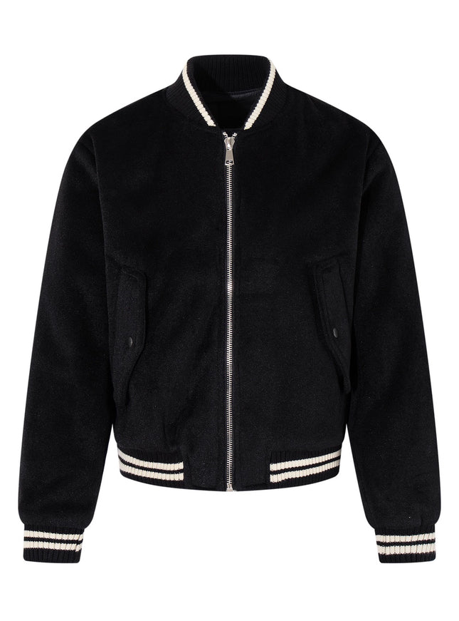 ラインリブスタンドブルゾン