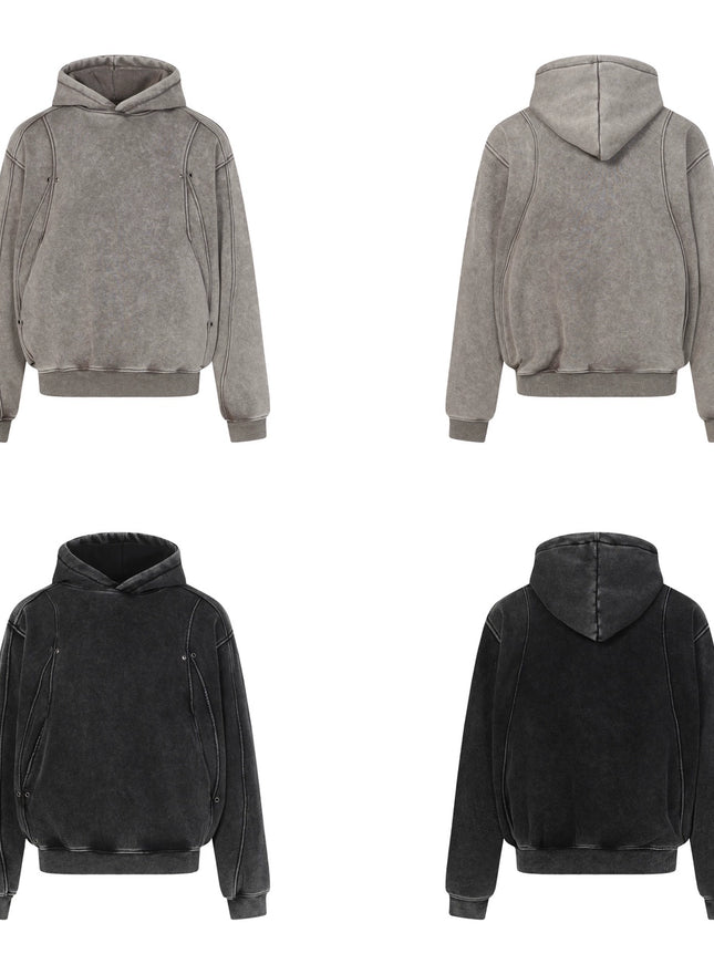 ピグメントステッチフーディ