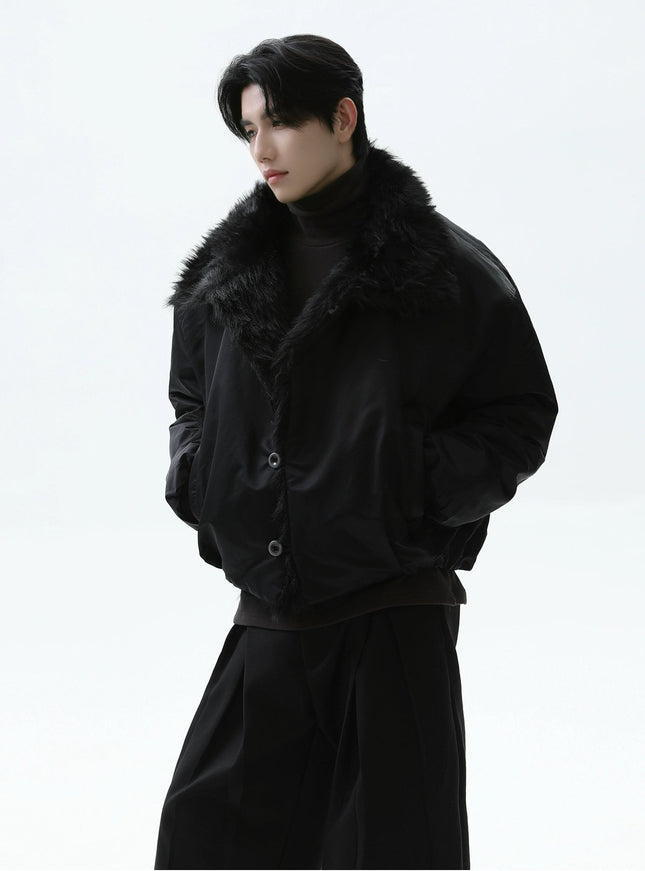 ファーカラージャケット