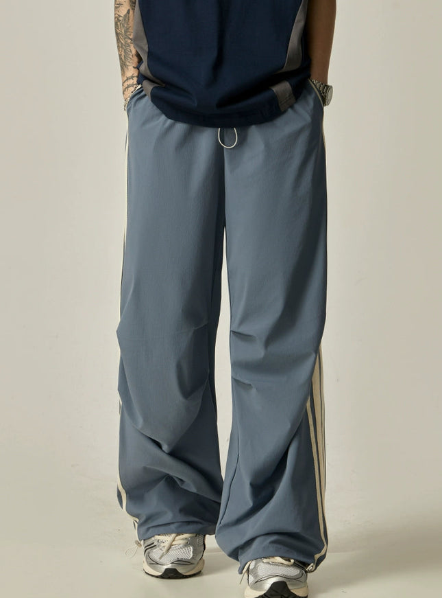 スリーラインルーズボトムス