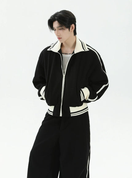 ジッパーラインジャケット