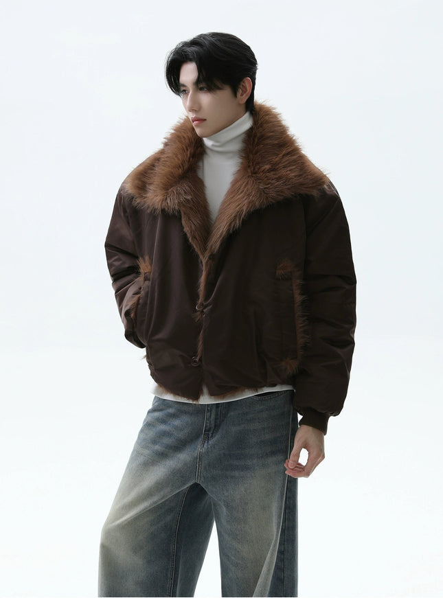 ファーカラージャケット