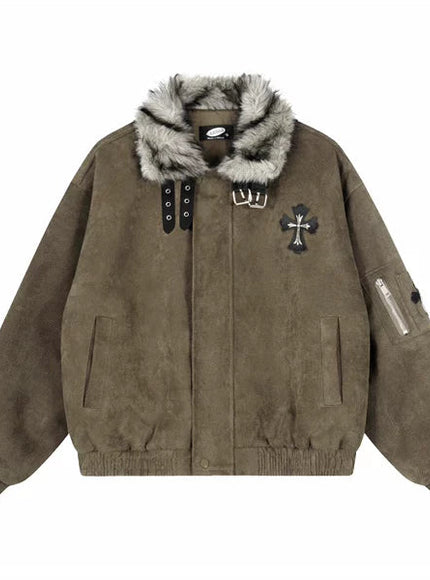 クロスファーカラージャケット