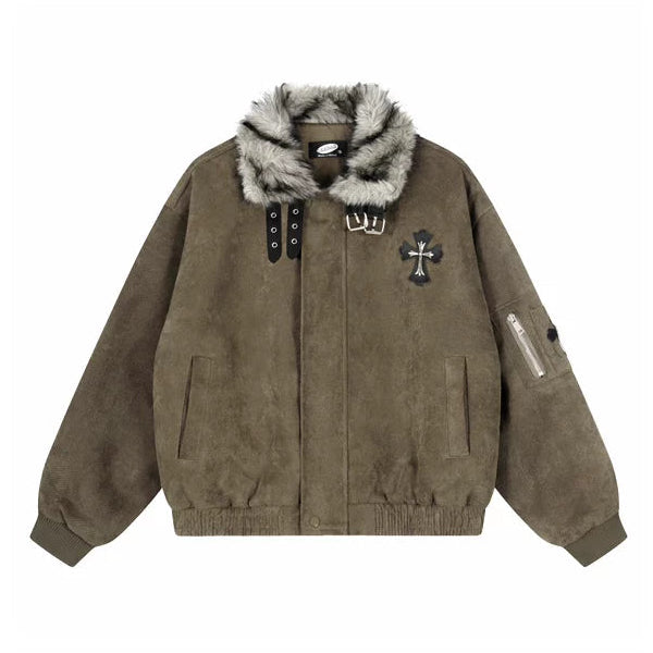 クロスファーカラージャケット