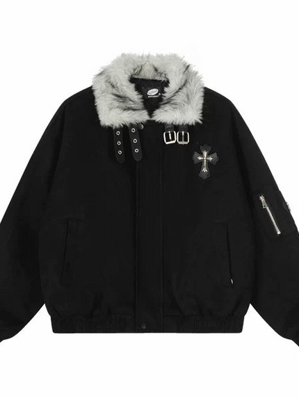 クロスファーカラージャケット