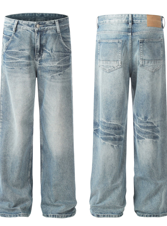 ライトブルーストレートデニム