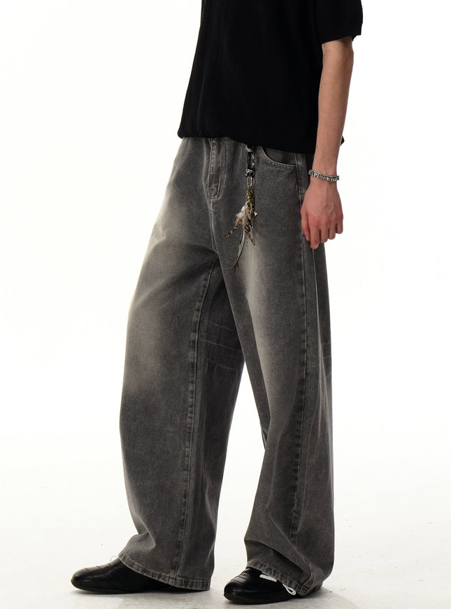ルーズハンサムワイドデニム