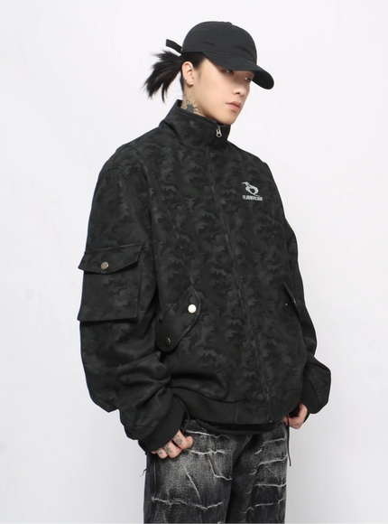 ミリタリースタンドブルゾン