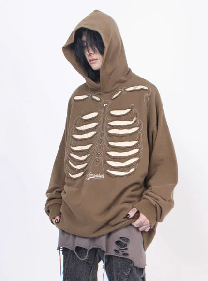 ボーンレイヤーフーディ